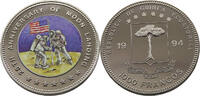 EQUATORIAL GUINEA 1000 FRANCOS MOON LANDING -