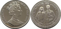 ISLE OF MAN 1 CROWN ELIZABETH II. (1952-2022) 85th Wedding Anniversary of the Queen Mother -