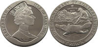 ISLE OF MAN 1 CROWN ELIZABETH II. (1952-2022) BICENTENARY OF AUSTRALIA -