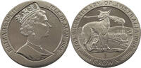 ISLE OF MAN 1 CROWN ELIZABETH II. (1952-2022) BICENTENARY OF AUSTRALIA -