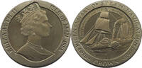ISLE OF MAN 1 CROWN ELIZABETH II. (1952-2022) BICENTENARY OF STEAM NAVIGATION -