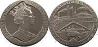 ISLE OF MAN 1 CROWN ELIZABETH II. (1952-2022) PENNY BLACK -