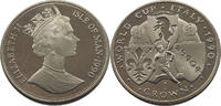 ISLE OF MAN 1 CROWN ELIZABETH II. (1952-2022) WORLD CUP ITALY -