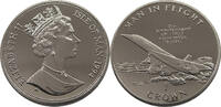 ISLE OF MAN 1 CROWN ELIZABETH II. (1952-2022) CONCORDE -