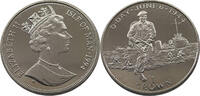 ISLE OF MAN 1 CROWN ELIZABETH II. (1952-2022) D-DAY -