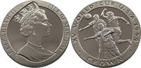 ISLE OF MAN 1 CROWN ELIZABETH II. (1952-2022) XV. WORLD CUP -