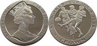 ISLE OF MAN 1 CROWN ELIZABETH II. (1952-2022) XV. WORLD CUP -