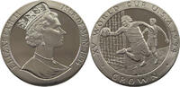 ISLE OF MAN 1 CROWN ELIZABETH II. (1952-2022) XV. WORLD CUP -