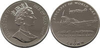 ISLE OF MAN 1 CROWN ELIZABETH II. (1952-2022) CURTISS P-40 TOMAHAWK -