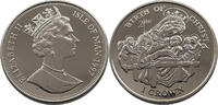 ISLE OF MAN 1 CROWN ELIZABETH II. (1952-2022) BIRTH OF CHRIST -