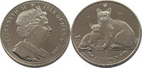 ISLE OF MAN 1 CROWN ELIZABETH II. (1952-2022) CAT -