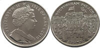 ISLE OF MAN 1 CROWN ELIZABETH II. (1952-2022) BUCKINGHAM PALACE -