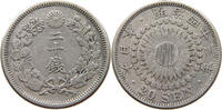 JAPAN 20 SEN MEIJI (1867-1912) -