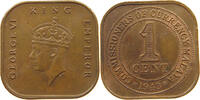 MALAYA 1 CENT GEORGE VI. (1936-1952) -