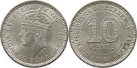 MALAYA 10 CENTS GEORGE VI. (1936-1952) -