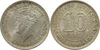 MALAYA 10 CENTS GEORGE VI. (1936-1952) -