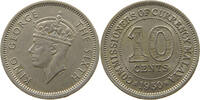 MALAYA 10 CENTS GEORGE VI. (1936-1952) -