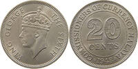 MALAYA 20 CENTS GEORGE VI. (1936-1952) -