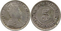 STRAITS SETTLEMENTS 5 CENTS EDWARD VII. (1901 - 1910) -
