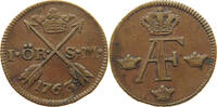 SWEDEN 1 ÖRE ADOLF FRIEDRICH (1751-1771) -