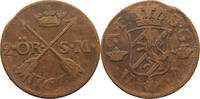 SWEDEN 2 ÖRE ADOLF FRIEDRICH (1751-1771) -