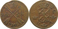 SWEDEN 2 ÖRE ADOLF FRIEDRICH (1751-1771) -