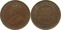 AUSTRALIA 1/2 PENNY GEORGE V. (1910-1936) -
