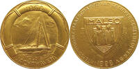 BELGIUM MEDAL Inhuldiging jachthaven maatschappij van de linker scheldeoever Escaut -