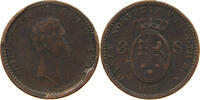 DENMARK 3 SKILLING FRIEDRICH VI. (1808-1839) -
