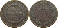 Italien Sardinien 5 centesimi Karl Felix, 1821-1831 -