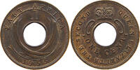 EAST AFRICA 1 CENT ELIZABETH II. (1952-2022) -