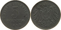 ERSATZMÜNZEN DES 1. WELTKRIEGS 5 PFENNIG 1919 E SS+ 10,00 EUR  plus 5,99 EUR verzending