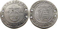 SACHSEN ALBERTINISCHE LINIE 1/24 TALER Johann Georg III. 1680-1691 -