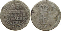 MECKLENBURG STRELITZ 1/48 TALER Adolph Friedrich IV. 1752-1794 -