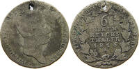 BRANDENBURG PREUßEN 1/6 TALER Friedrich Wilhelm III. 1797-1840 -