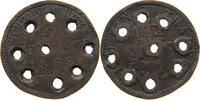 BRANDENBURG PREUßEN 3 PFENNIG Wilhelm I. (1861-1888) TOOLED -