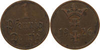 DANZIG 1 PFENNIG 1926 SS- 9,00 EUR  plus 5,99 EUR verzending