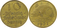DANZIG 10 PFENNIG 1932 SS- 9,00 EUR  plus 5,99 EUR verzending