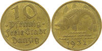 DANZIG 10 PFENNIG 1932 SS- 9,00 EUR  plus 5,99 EUR verzending