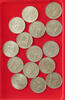 MALAYSIA 50 SEN COLLECTION LOT MALAYSIA 50 SEN TOP 15PC 139G -