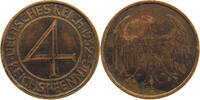 WEIMARER REPUBLIK 4 REICHSPFENNIG -