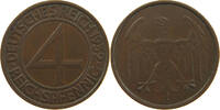WEIMARER REPUBLIK 4 REICHSPFENNIG -