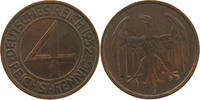 WEIMARER REPUBLIK 4 REICHSPFENNIG -