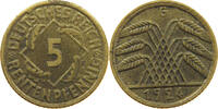 WEIMARER REPUBLIK 5 RENTENPFENNIG EDGE ERROR -
