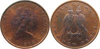 ISLE OF MAN 2 NEW PENCE ELIZABETH II. (1952-2022) -