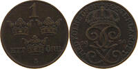 SWEDEN 1 ÖRE GUSTAV V. (1907-1950) CLOSED 1914 -