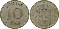 SWEDEN 10 ÖRE GUSTAV V. (1907-1950) -