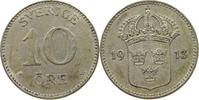 SWEDEN 10 ÖRE GUSTAV V. (1907-1950) -