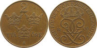 SWEDEN 2 ÖRE GUSTAV V. (1907-1950) -