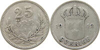 SWEDEN 25 ÖRE GUSTAV V. (1907-1950) -